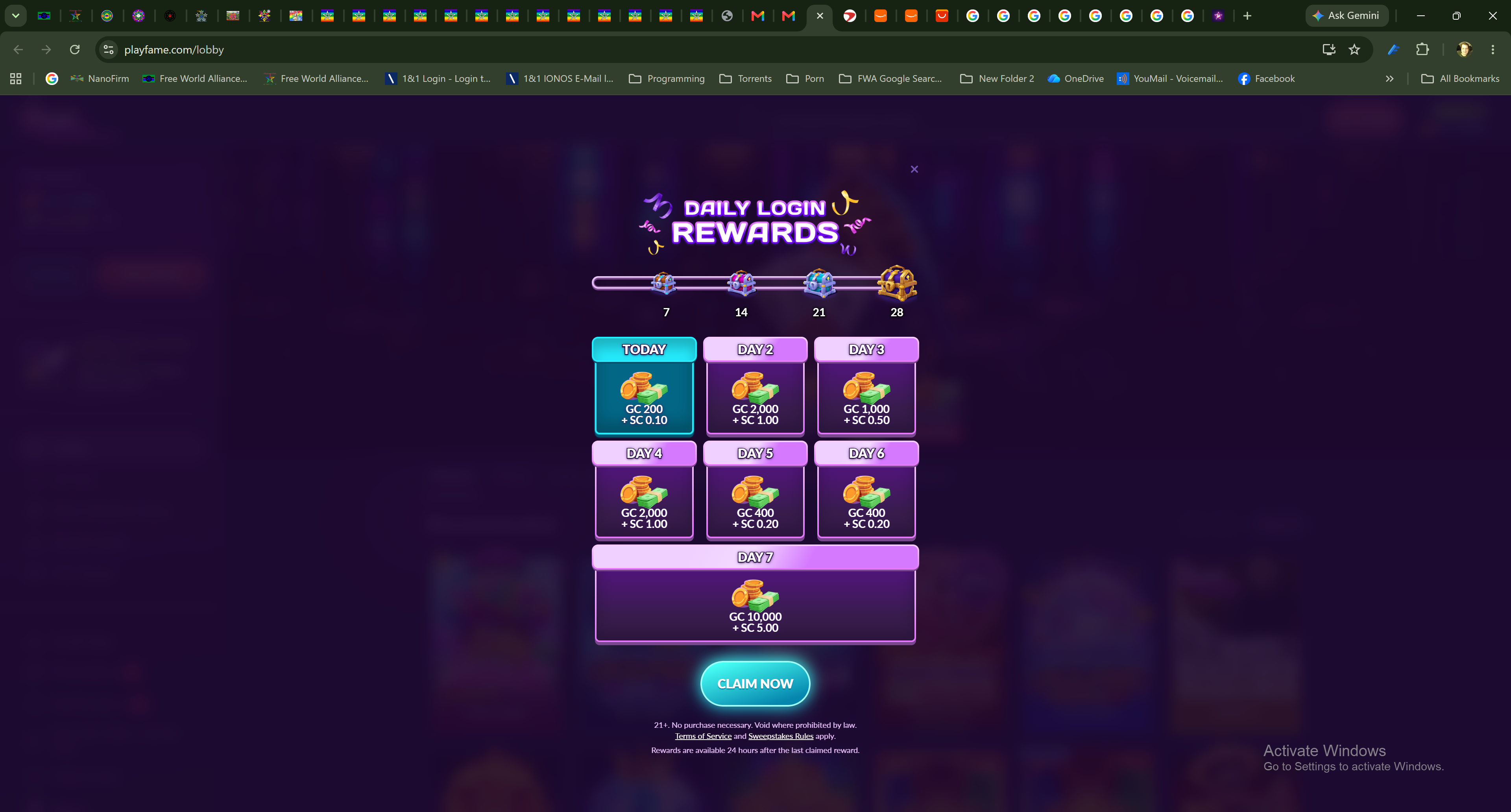 Day 1 Of PlayFame.com